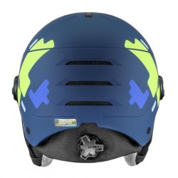 Гірськолижний шолом Uvex Rocket Visor J - синій