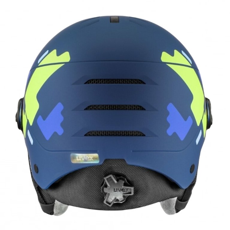 Гірськолижний шолом Uvex Rocket Visor J - синій