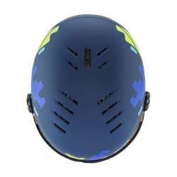 Гірськолижний шолом Uvex Rocket Visor J - синій
