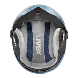 Гірськолижний шолом Uvex Rocket Visor J - синій
