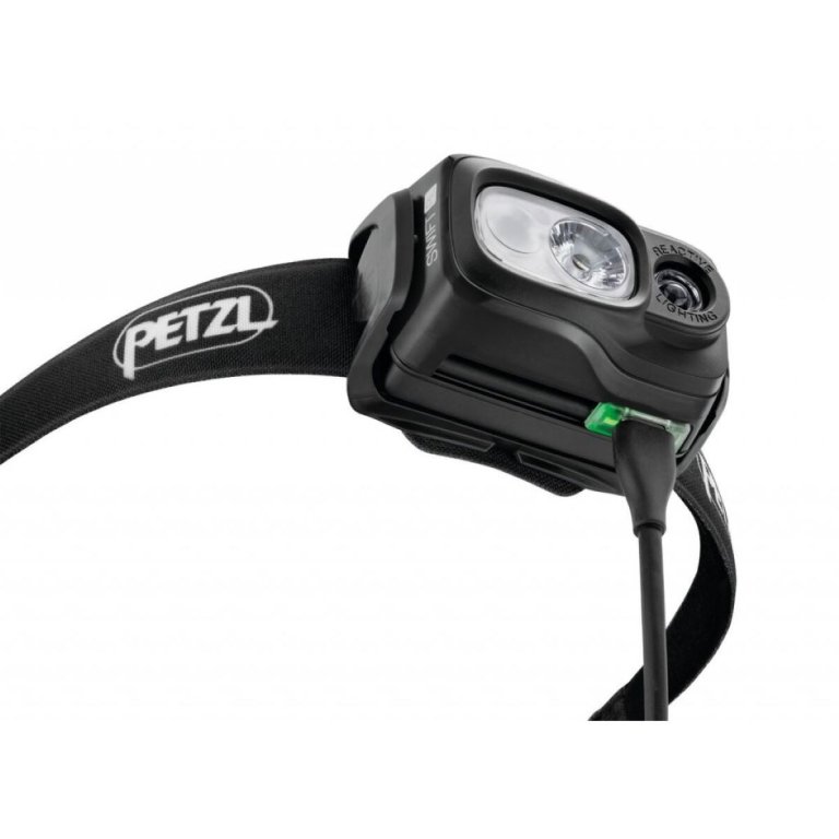 Налобний ліхтар Petzl Swift Rl - чорний
