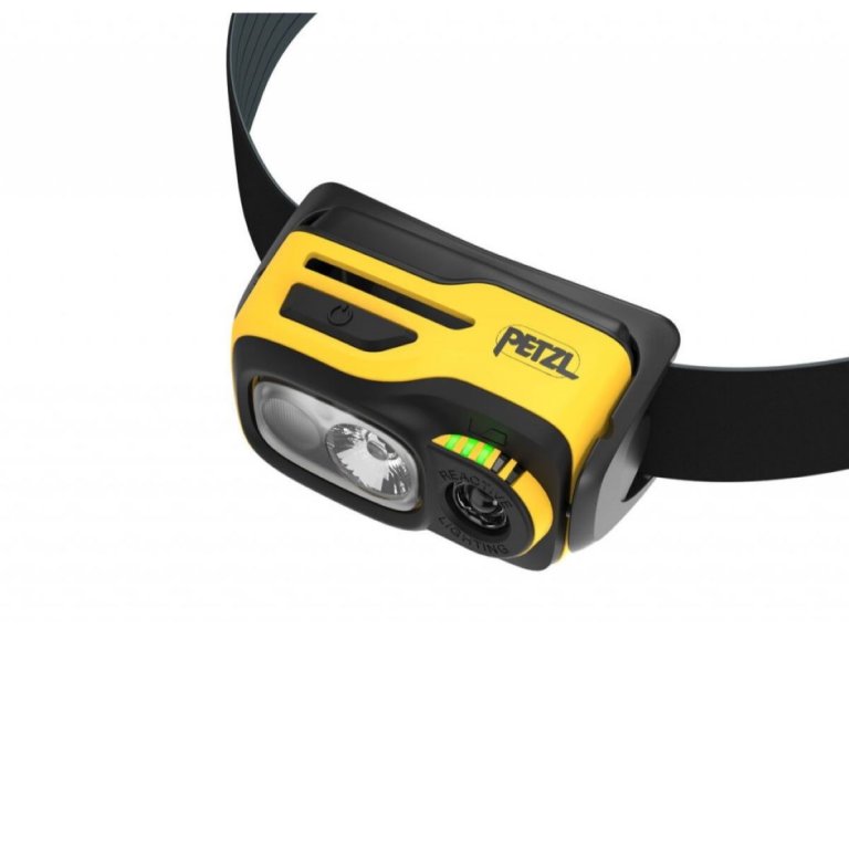 Налобний ліхтар Petzl Swift Rl Pro - чорно/жовтий