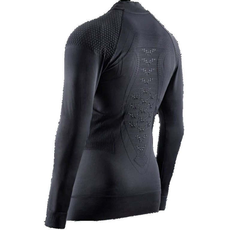 Термокофта X-Bionic Energizer 4.0 Transmission Layer Full Zip M - чорний