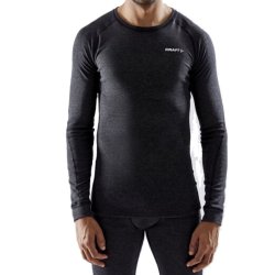 Футболка Craft Core Wool Merino LS M - чорна