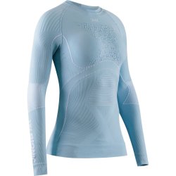Tričko X-Bionic Energy Accumulator 4.0 Shirt Round Neck LG SL W - modrá/bílá