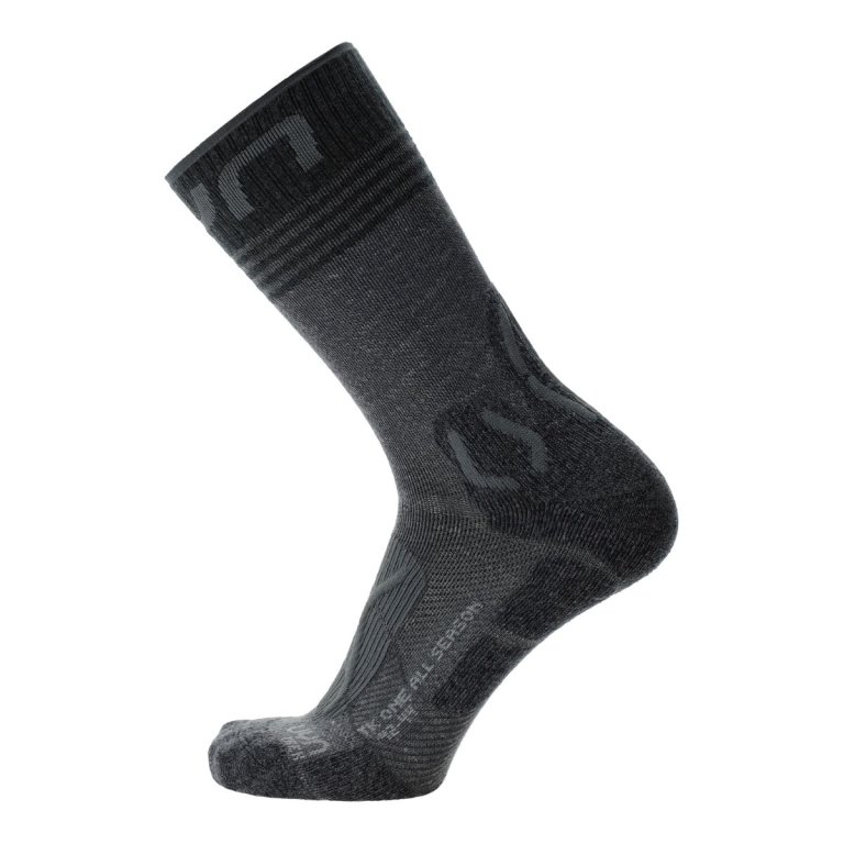 Шкарпетки UYN Trekking One All Season Mid Socks M - сірі