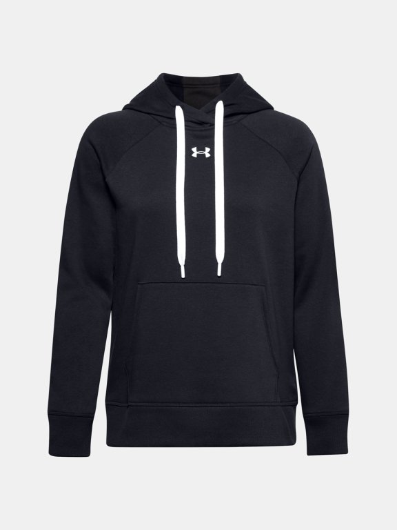 Mikina Under Armour Rival Fleece HB Hoodie W - černá