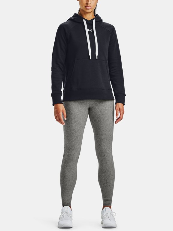 Mikina Under Armour Rival Fleece HB Hoodie W - černá