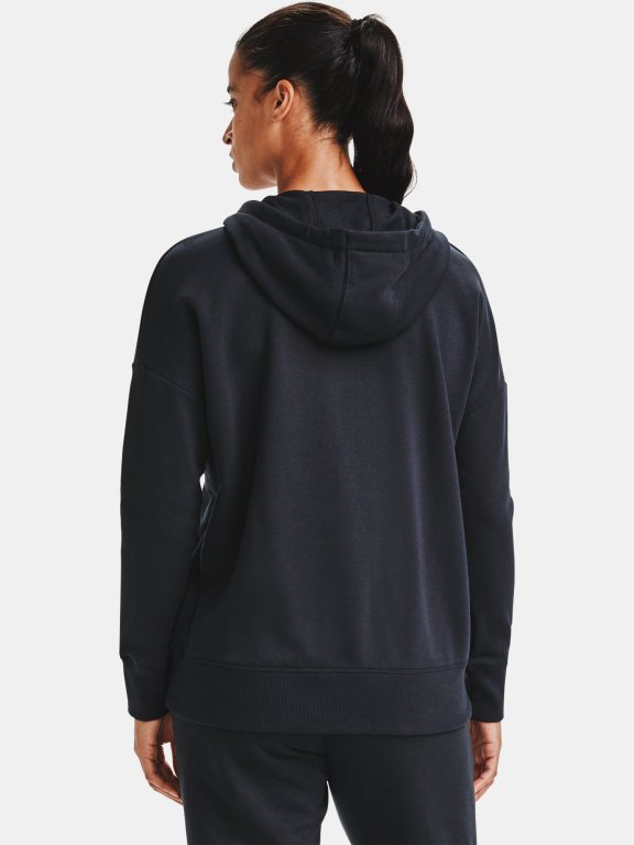 Mikina Under Armour Rival Fleece FZ Hoodie W - černá