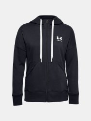 Mikina Under Armour Rival Fleece FZ Hoodie W - černá
