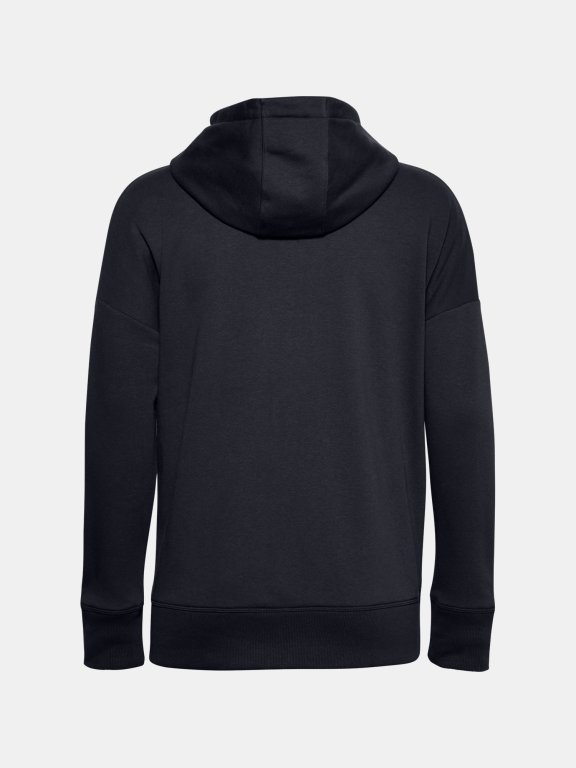 Mikina Under Armour Rival Fleece FZ Hoodie W - černá