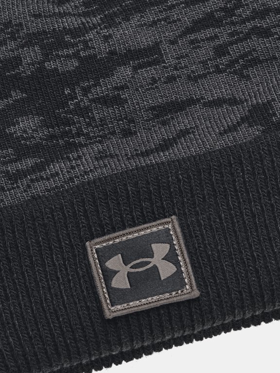 Шапка Under Armour UA Graphic Knit Beanie J - чорна