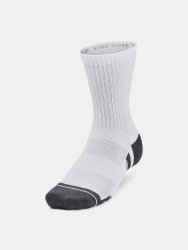 Шкарпетки Under Armour UA Performance Cotton 3p Mid Socks - білі