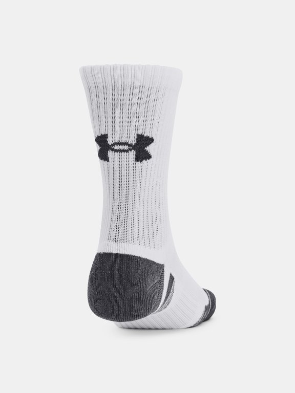 Шкарпетки Under Armour UA Performance Cotton 3p Mid Socks - білі
