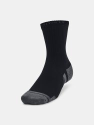 Шкарпетки Under Armour UA Performance Cotton 3p Mid Socks - чорні