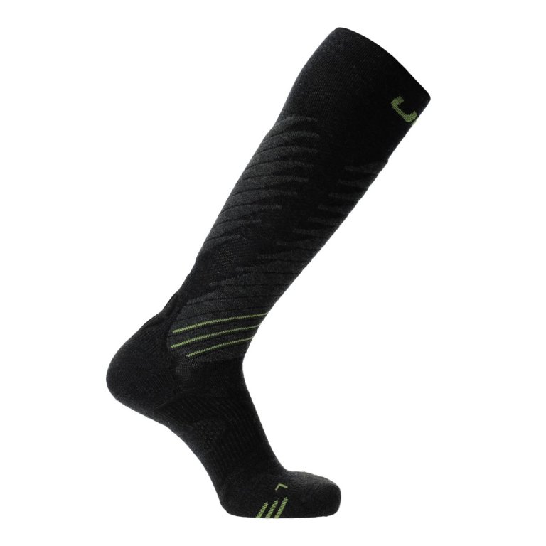 Шкарпетки UYN One Comfort Fit Socks M - чорний/зелений
