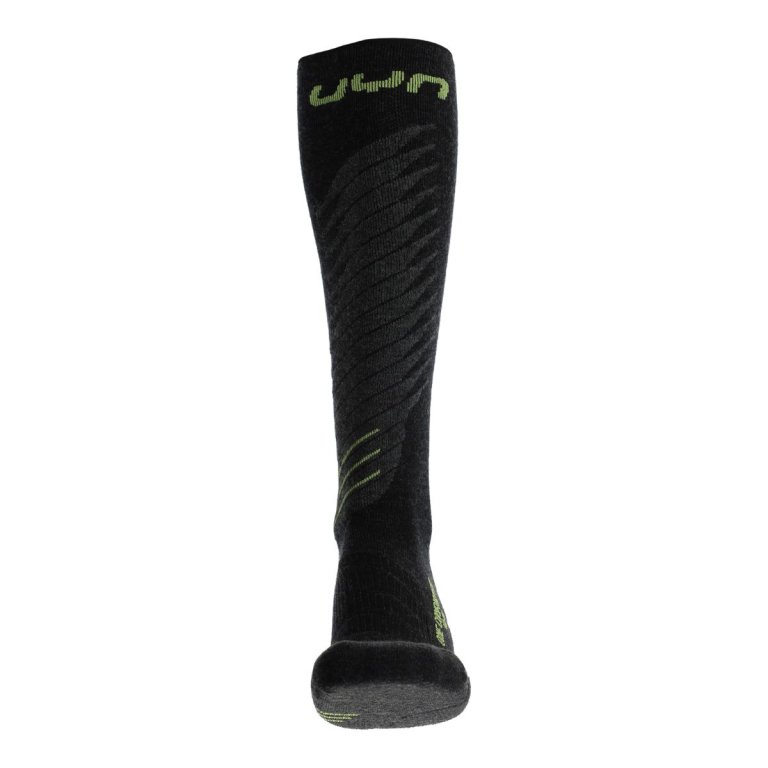 Шкарпетки UYN One Comfort Fit Socks M - чорний/зелений