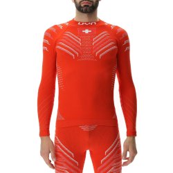 Футболка UYN Natyon 3.0 UW LG SL Turtle Neck - Switzerland