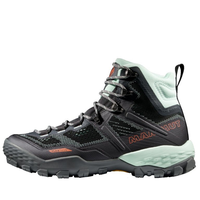 Взуття Mammut Ducan High GTX W - сіре / коричневе / зелене