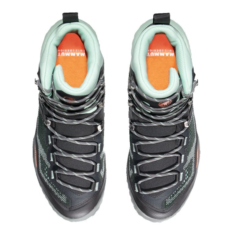 Взуття Mammut Ducan High GTX W - сіре / коричневе / зелене
