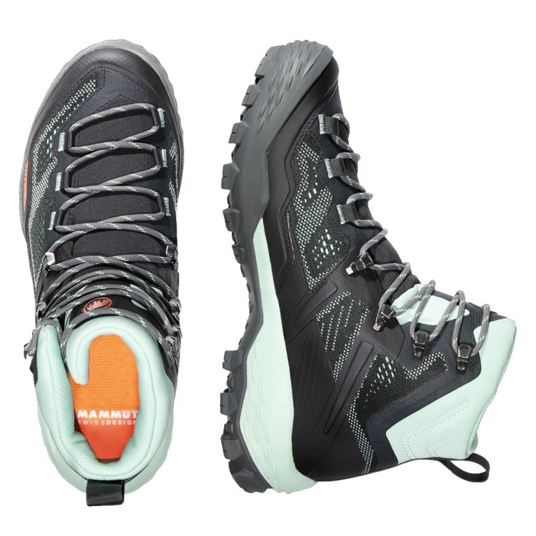 Взуття Mammut Ducan High GTX W - сіре / коричневе / зелене