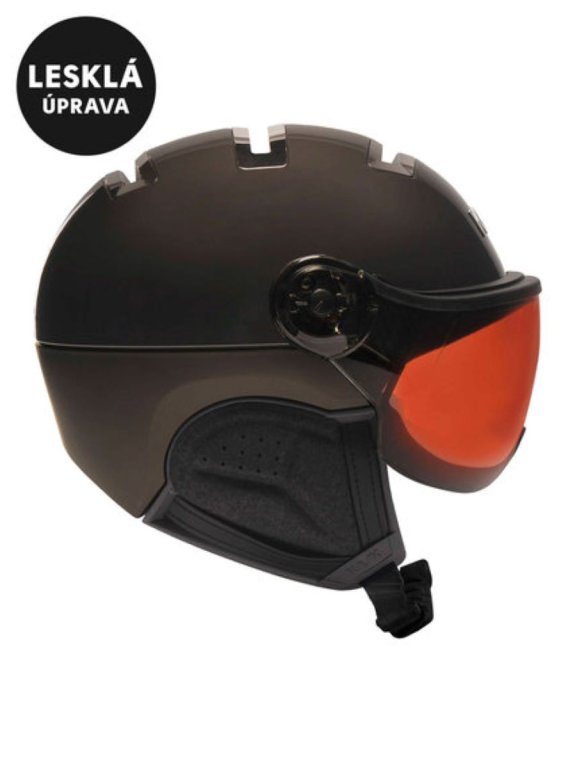 Lyžařská helma Kask Piuma R Chrome - hnědá