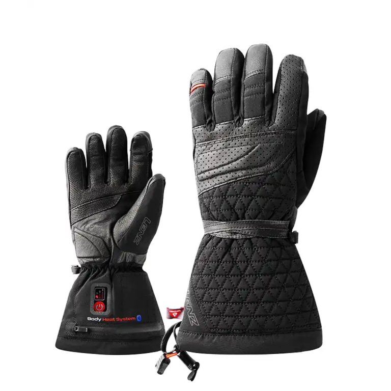 Rukavice vyhřívané Lenz Heat glove 6.0 Finger Cap W - černá (bez baterie)