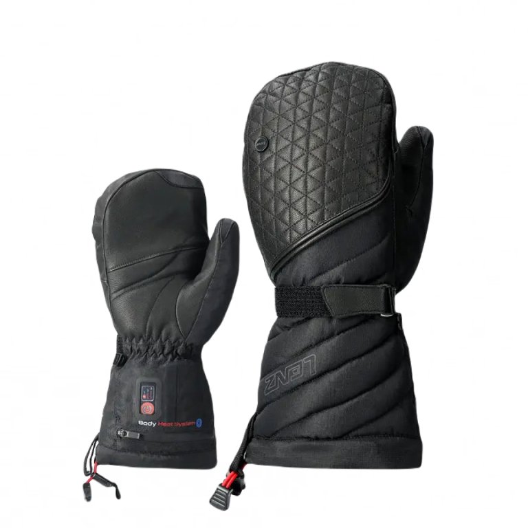 Rukavice vyhřívané Lenz Heat glove 6.0 Finger Cap Mittens W - černá (bez baterie)