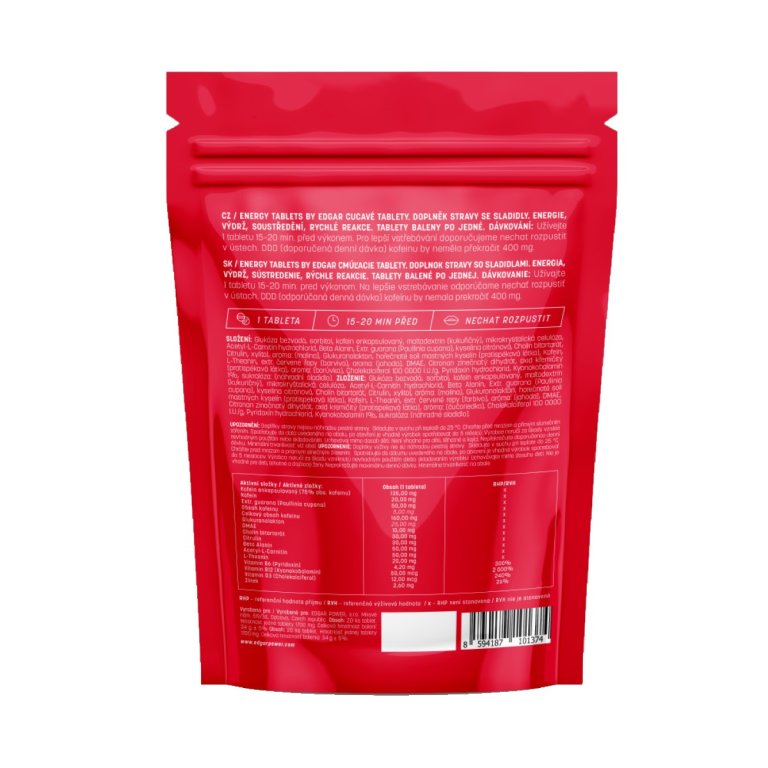 Edgar Power Tablets 20 ks - lesní plody