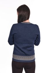 Светр Kama Merino W - синій