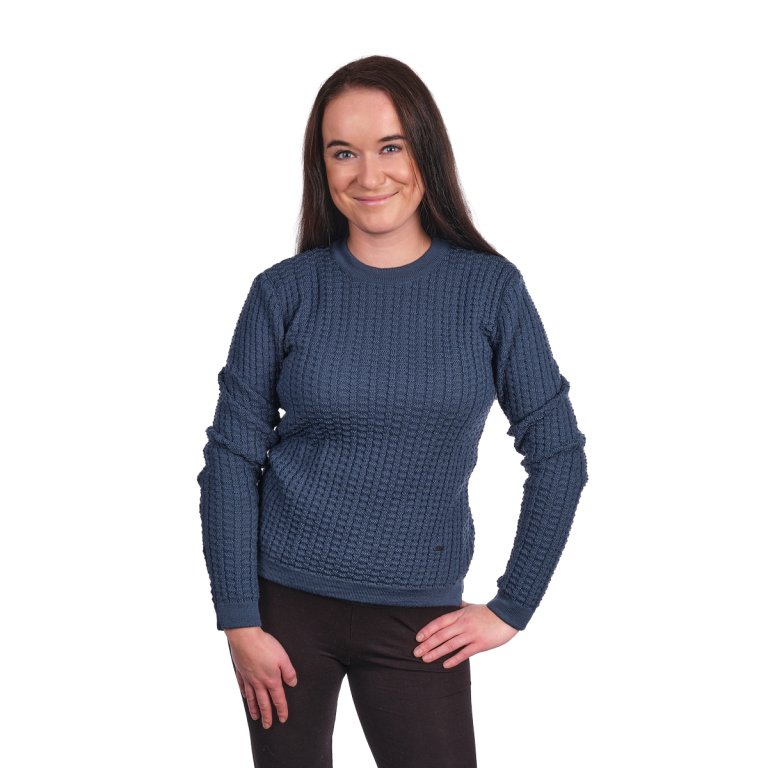 Светр Kama Merino W - синій