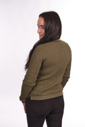 Светр Kama Merino W - зелений