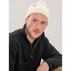 Шапка Eisbär Mirna Pompon MÜ - бежевий
