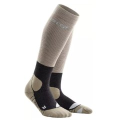 Шкарпетки CEP Merino W - чорно/бежеві