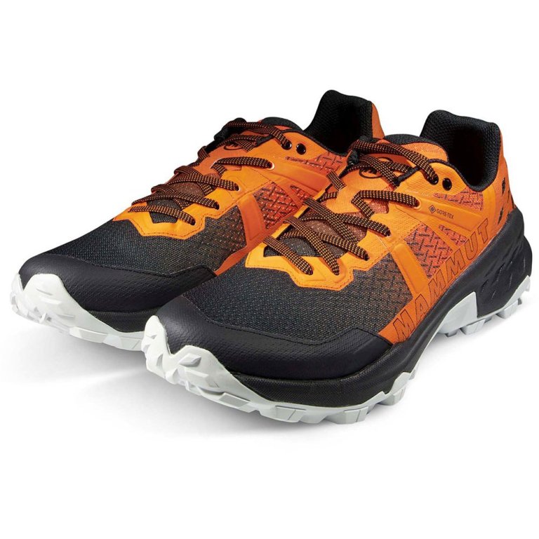 Взуття Mammut Sertig II Low GTX M - чорне / коричневе / помаранчеве