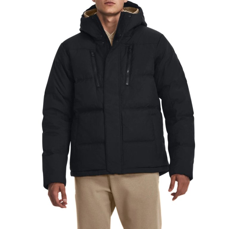 Bunda Under Armour UA CGI Down Crinkle Jacket - čierna