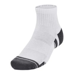 Ponožky Under Armour UA Performance Cotton 3p Qtr - bílá