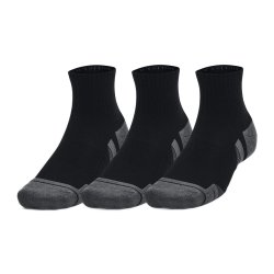 Шкарпетки Under Armour UA Performance Cotton 3p Qtr Socks - чорні