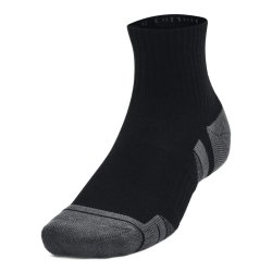 Шкарпетки Under Armour UA Performance Cotton 3p Qtr Socks - чорні