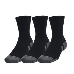 Шкарпетки Under Armour UA Performance Cotton 3p Mid Socks - чорні