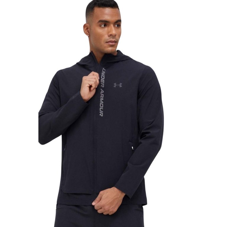 Куртка чоловіча Under Armour Outrun The Storm Jacket M - чорна
