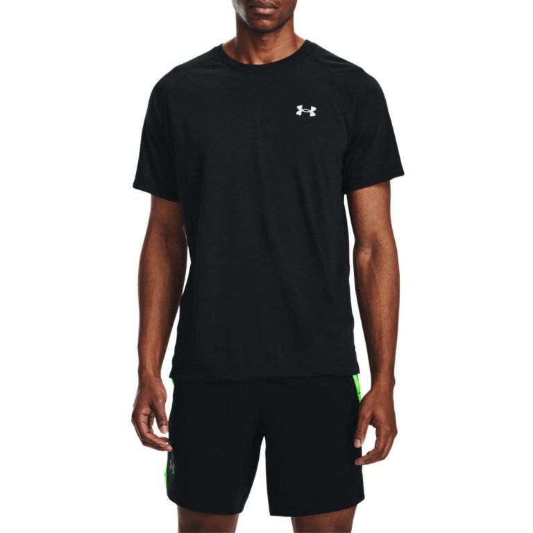 Футболка Under Armour Streaker Tee M - чорна