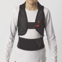 Захисний жилет для хребта Salomon Flexcell Pro J - чорний