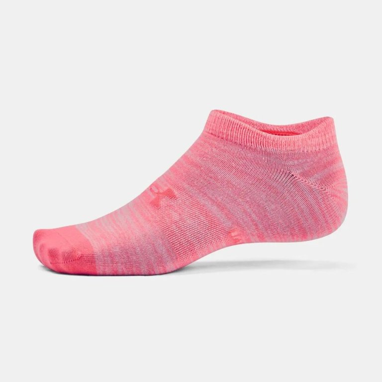 Шкарпетки Under Armour UA Essential No Show 6pk-PNK - рожеві
