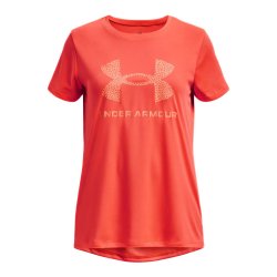 Футболка Under Armour Tech Solid Print Fill BL SSC J - помаранчева