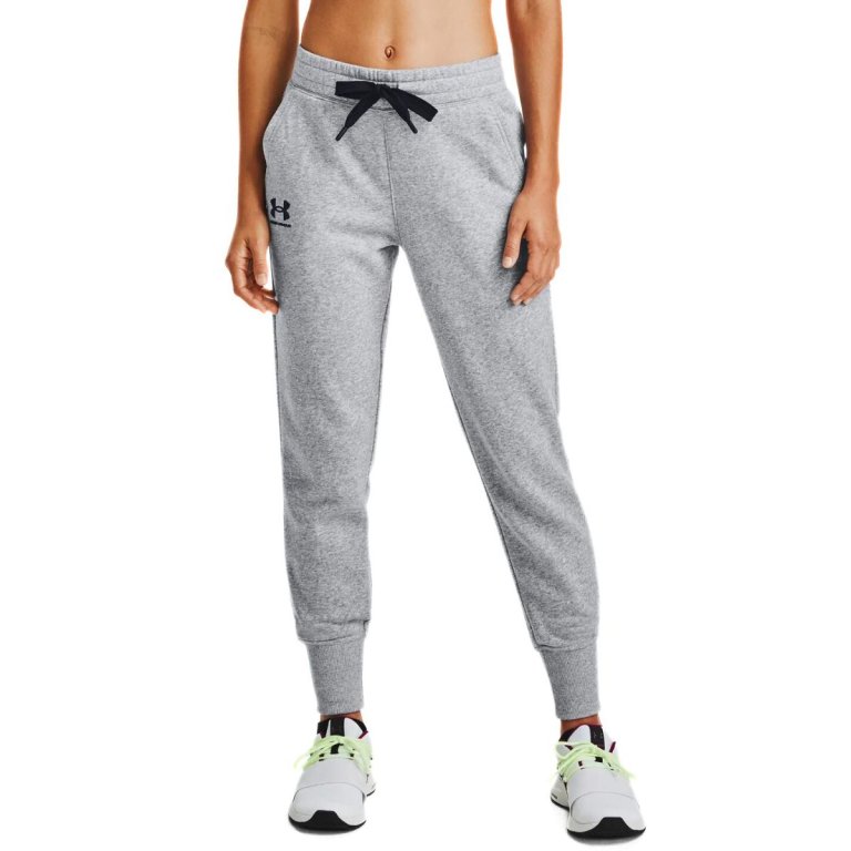 Штани Under Armour Rival Fleece Joggers W - сірі