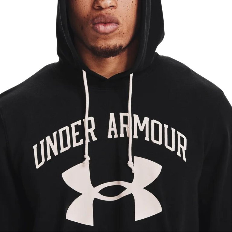 Худі Under Armour Rival Terry Big Logo HD M - чорне