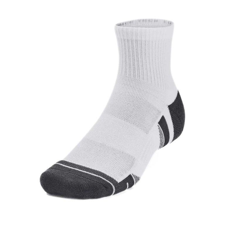 Шкарпетки Under Armour UA Performance Tech 3pk Qtr - білі