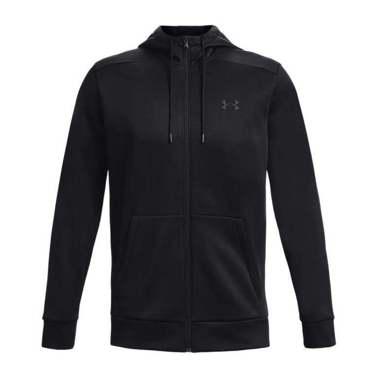 Світшот Under Armour UA Armour Fleece FZ Hoodie - чорний