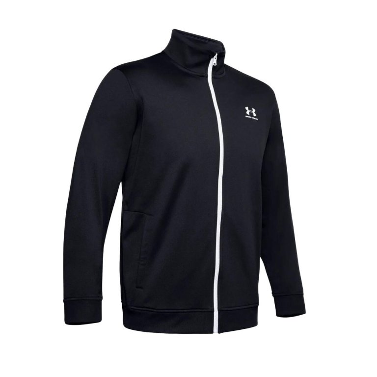 Трикотажна куртка Under Armour Sportstyle Tricot Jacket M - чорна